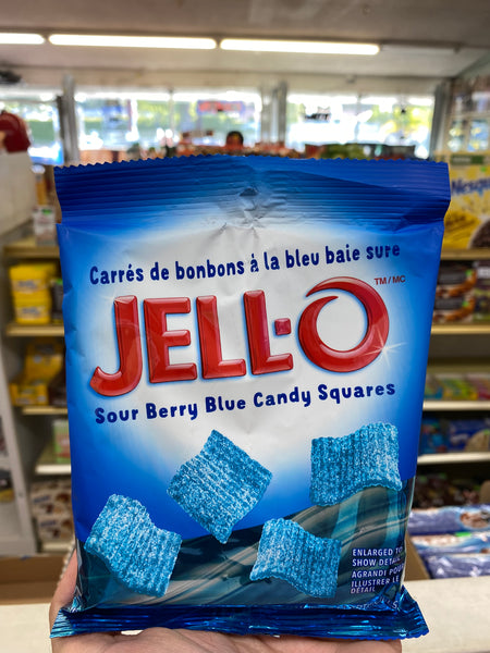 Jell-O Sour Berry Blue