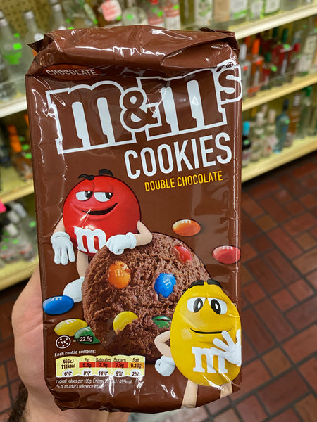 M&Ms Double Chocolate Cookies
