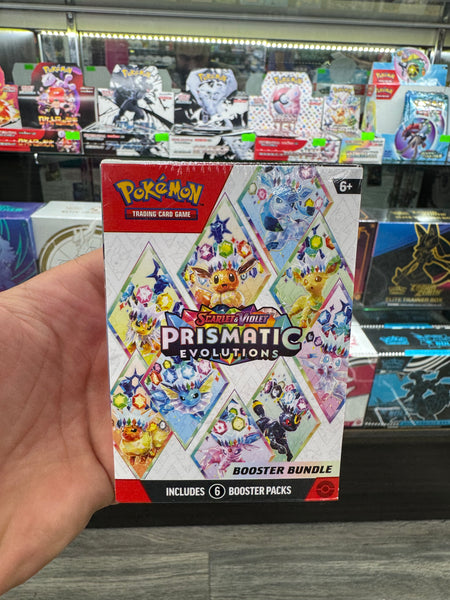 Pokemon Prismatic Evolutions Booster Bundle