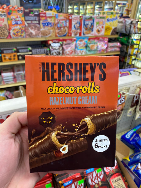 Hersheys Choco Rolls Hazelnut Cream