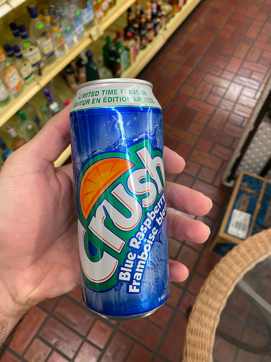 Crush Blue Raspberry Soda