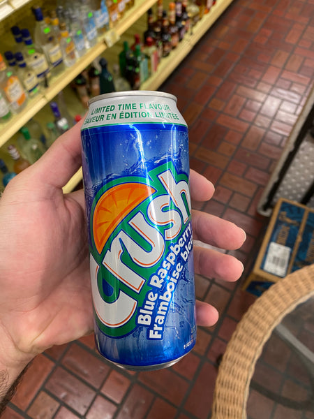 Blue Raspberry Crush Blue Raspberry Soda